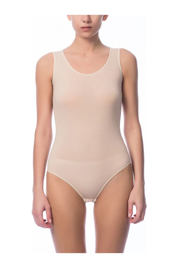 Women's Skin Color 3-Piece Thick Strap Snap-On Badi