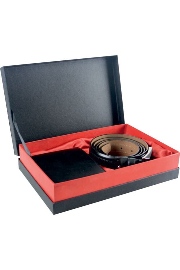 Hakiki Deri Cüzdan Kemer Set - 1