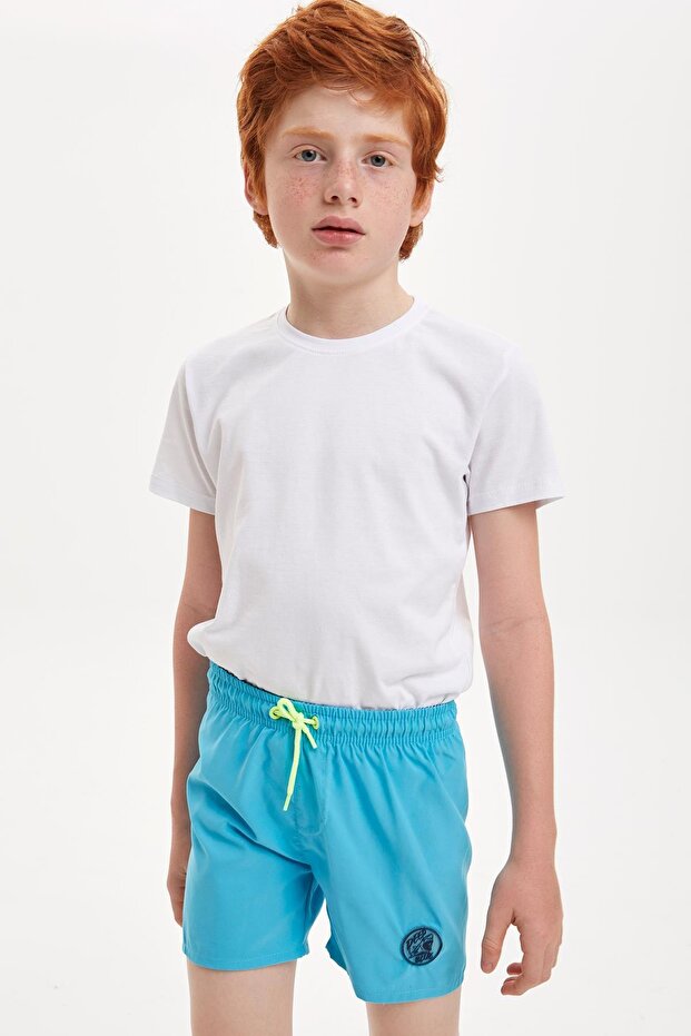 Erkek Çocuk Basic Deniz Şortu - 2