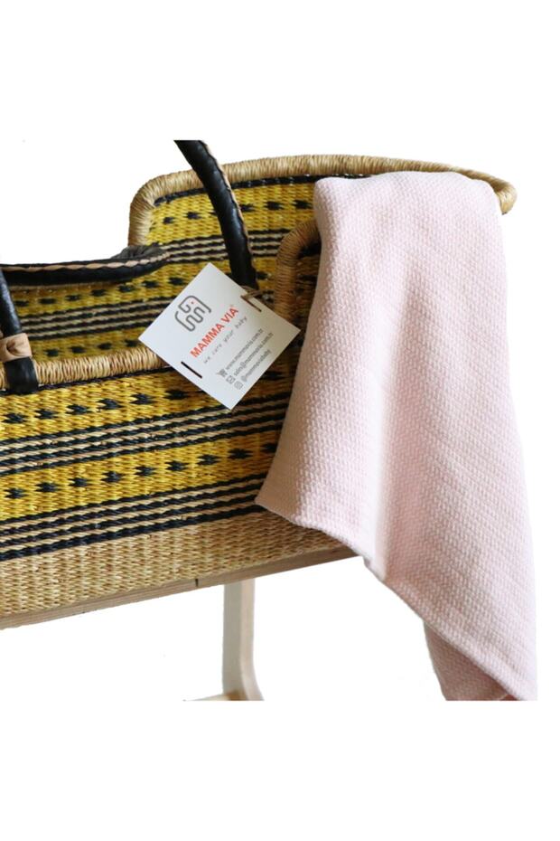 Cotton Blanket Powder 110X95 cm