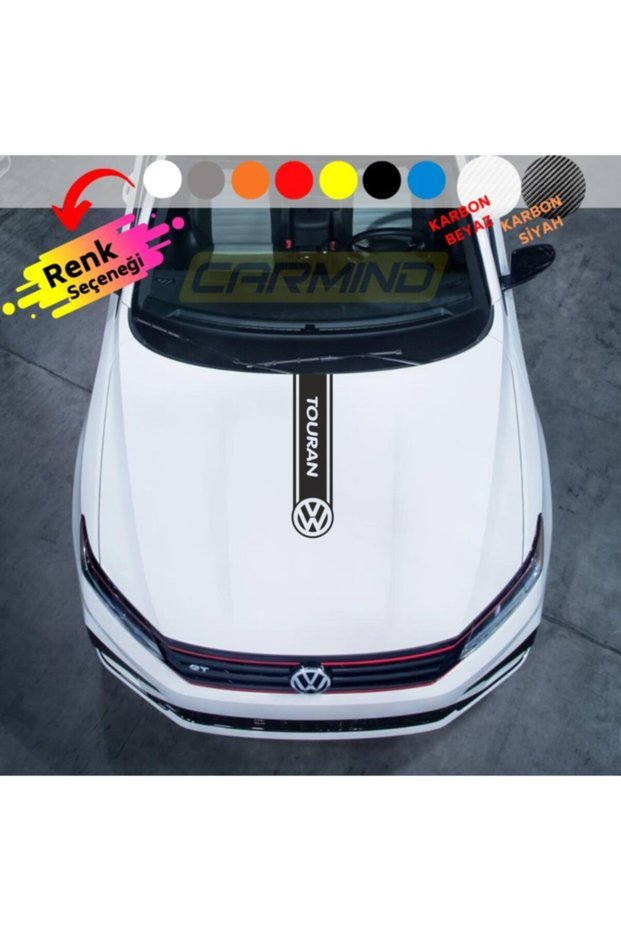 Volkswagen Touran Hood Strip Sticker