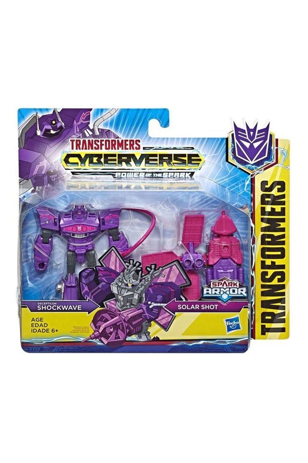 Cyberverse Spark Armor Battle Figür Autobot Shockwave - Solar Shot E4219-E4300 - 2