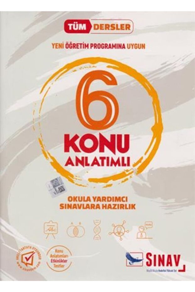 6.sınıf Tüm Dersler Konu Anlatımlı | Sınav Dergisi Komisyon | Sınav Dergisi Yayınları - 1