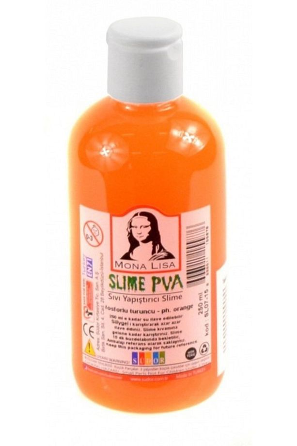 Monalisa 250 Ml. Slime Jeli Pva Fosforlu Turuncu - 1