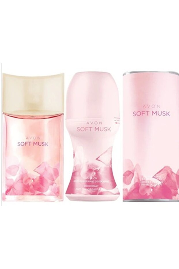 Soft Musk Edt 50ml Bayan Parfüm 3'lü Set - 1