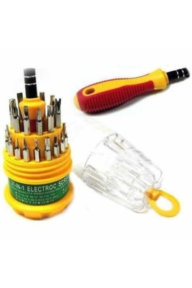 Torna Vida Seti 31 Parça Hassas Tornavida Bits Uç - 1