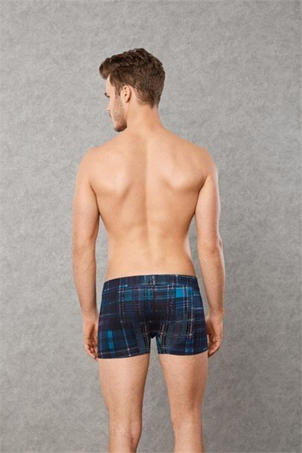 Erkek Modal Çok Renkli Baskılı Torbalı Normal Paça Boxer 1876 - 2