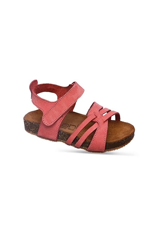 510 T 2012 21-25 Girl's Leather Children's Sandals Salmon