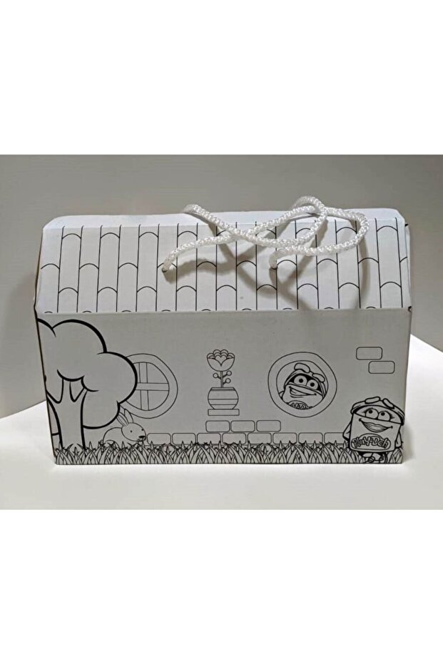 Play-doh Karton Maket Ev Boyama Seti - 1