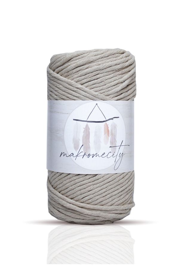 Macromecity Taranan Makrome Makrame Hobi Ipi 3'lü Set 2 Ekru 1 Bebe Mavisi - 4