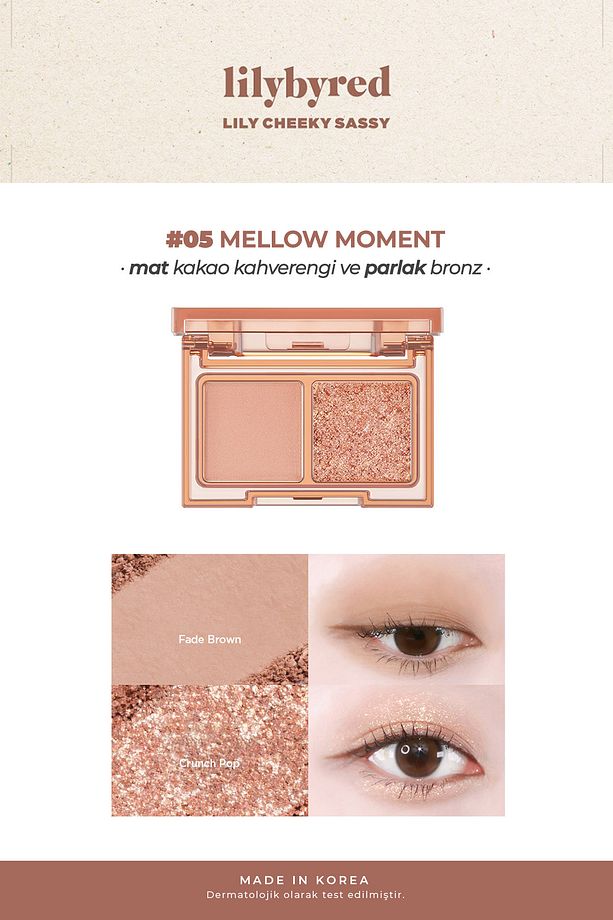 2’li Mat / Parlak Far Paleti Little Bitty Moment Shadow - 5