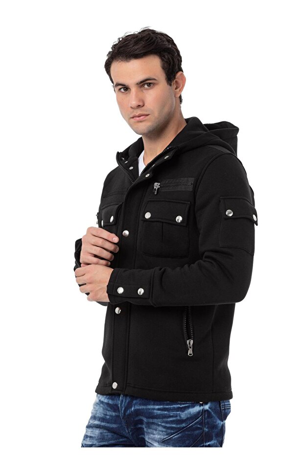 Cl560 Black Men's Sweatshirt