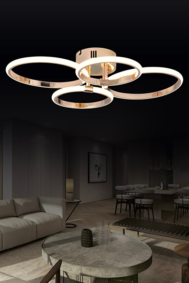 Modern Plafonyer Led Avize 90W - 2