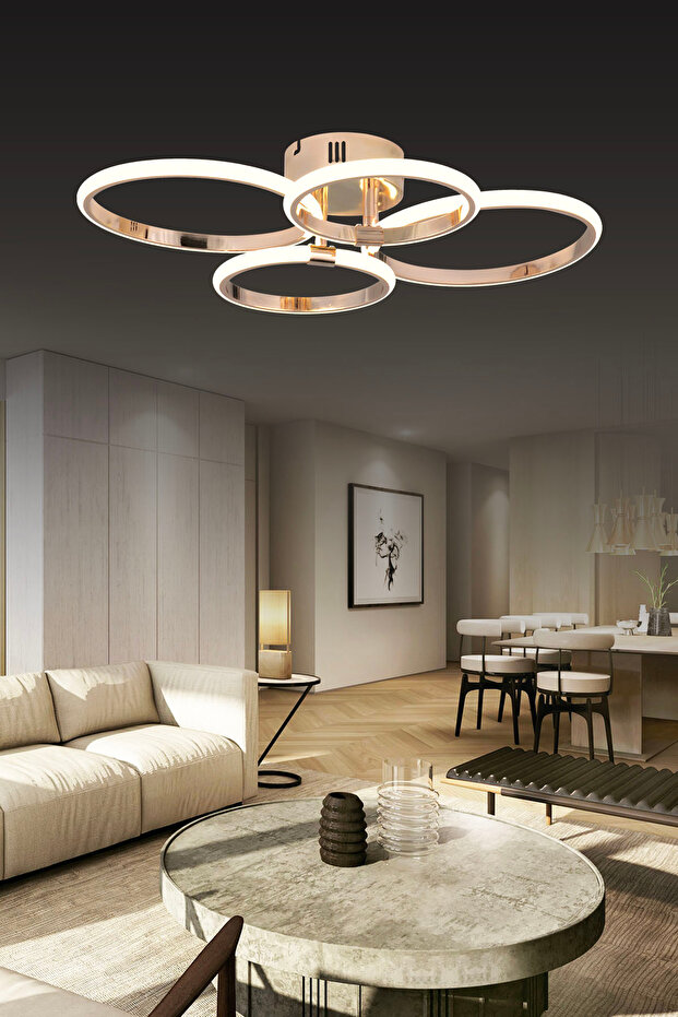 Modern Plafonyer Led Avize 90W - 1