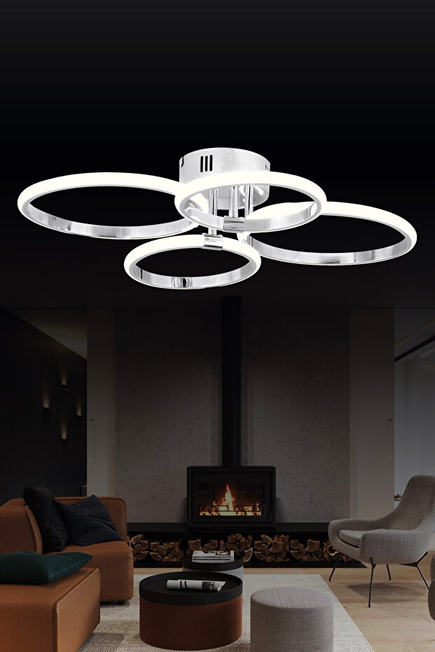 Modern Plafonyer Led Avize 90W - 2