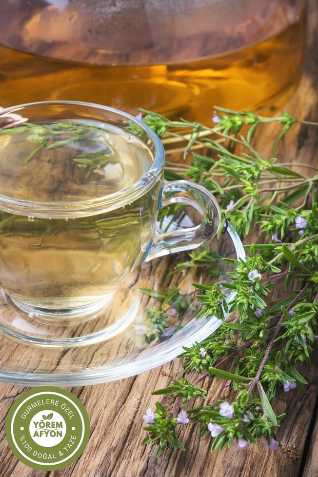 Fragrant Mercantile from the Opium Myrtle Area - 65g Myrtle and Teapot {Origanum Majorana} - 2