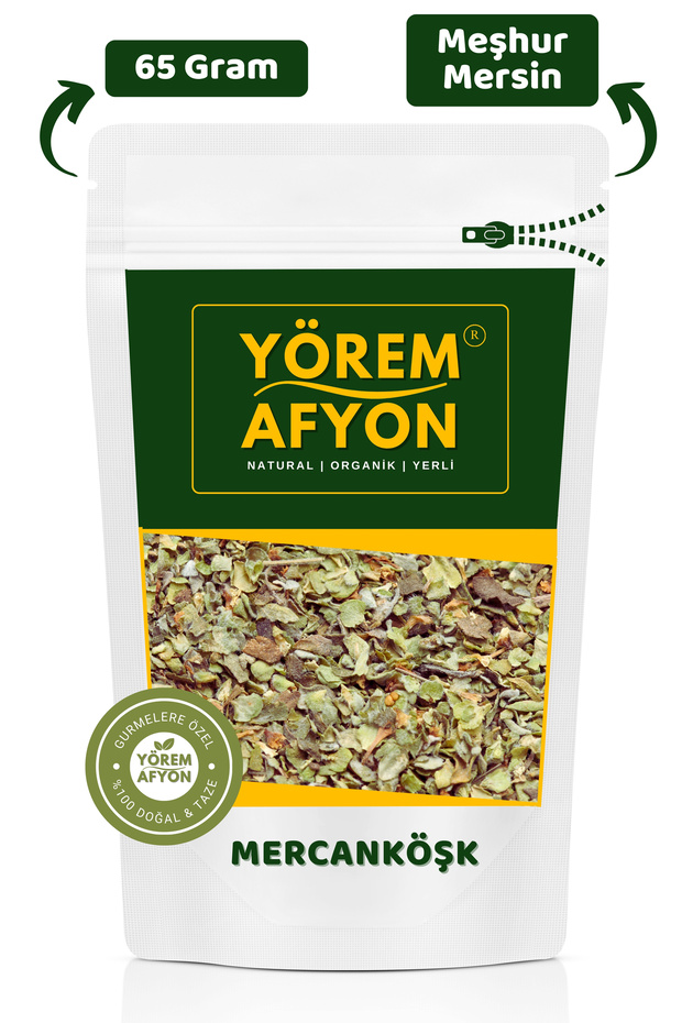 Fragrant Mercantile from the Opium Myrtle Area - 65g Myrtle and Teapot {Origanum Majorana} - 1