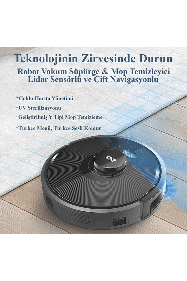 X8 Uv Lidar 4000pa Robot Süpürge & Paspas - 1