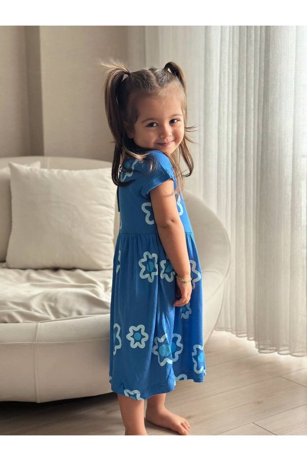 New season girl's 100% cotton dress