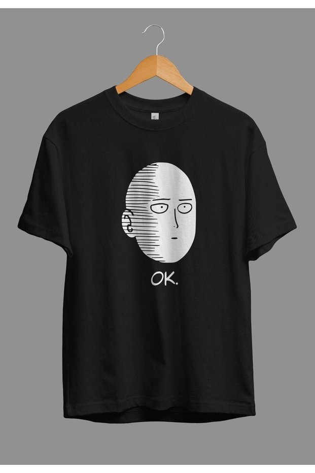 One Punch Man Saitama (ok) Anime Character Printed Special Design T-Shirt