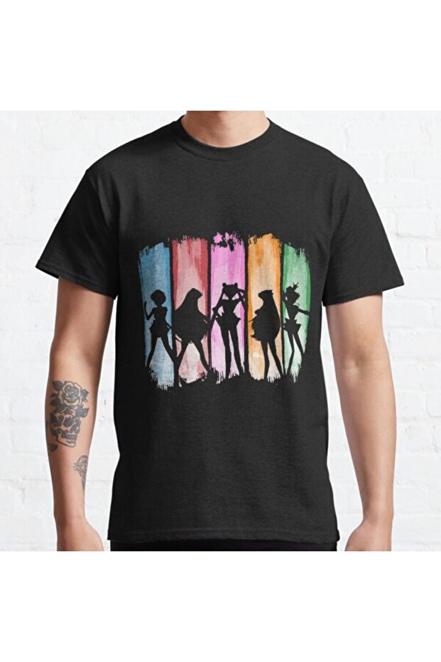 Sailor Moon Design - Loose Fit Printed T-shirt