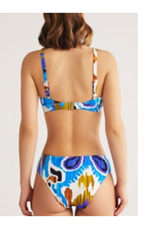 مجموعة بيكيني منقوشة - 2