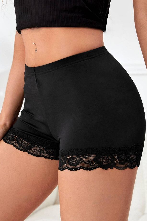 Külot Şort Dantelli Külot Şort Extra Yülsek Bel Külot Dantelli Külot Lazer Kesim - 6