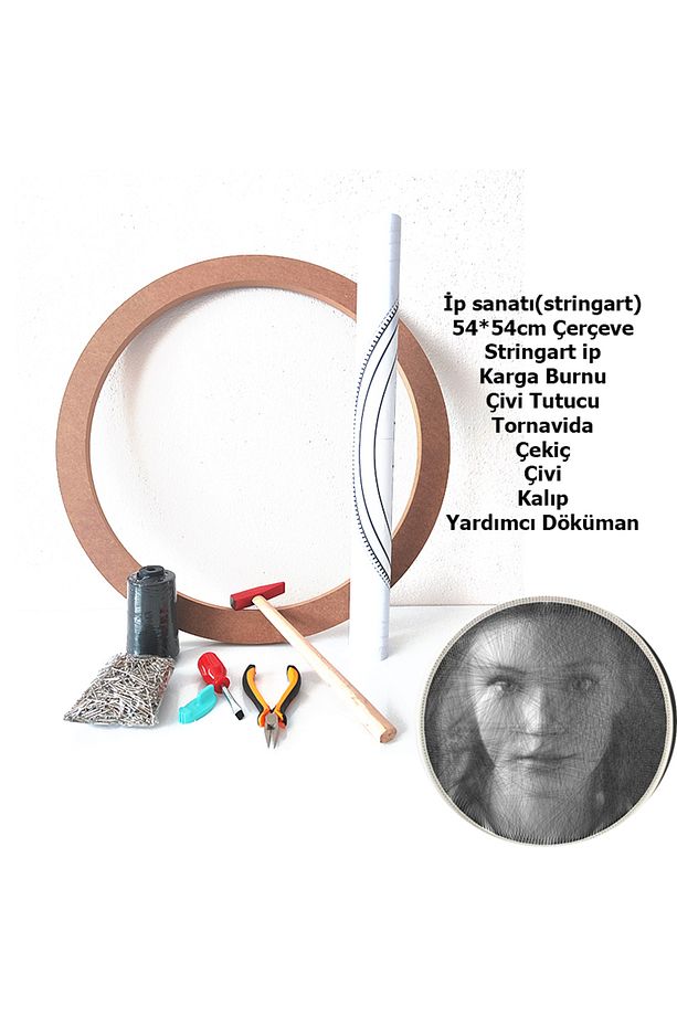 İP RESİM SANATI STRING ART - - 1