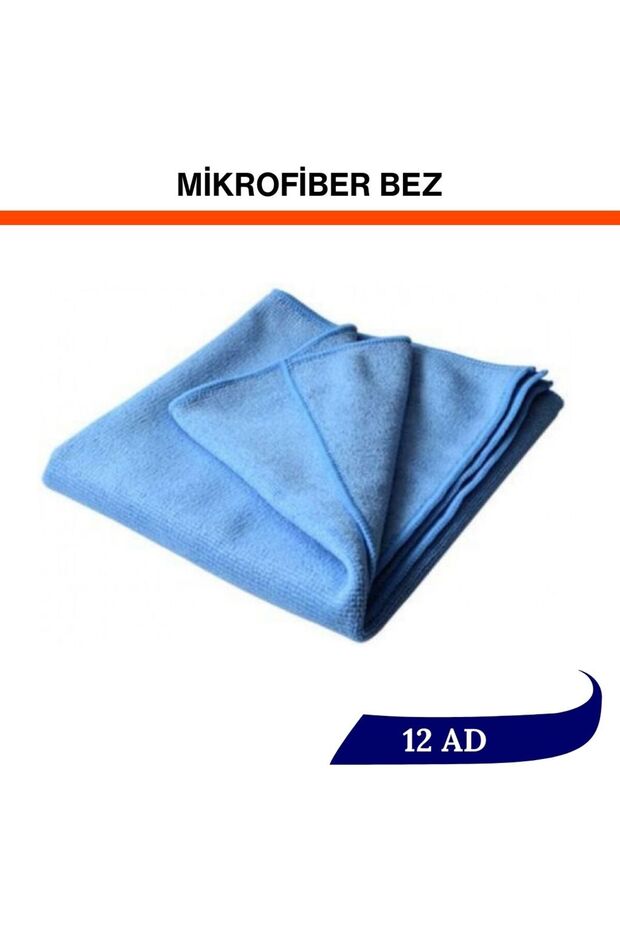 12'Lİ MİKROFİBER BEZ
