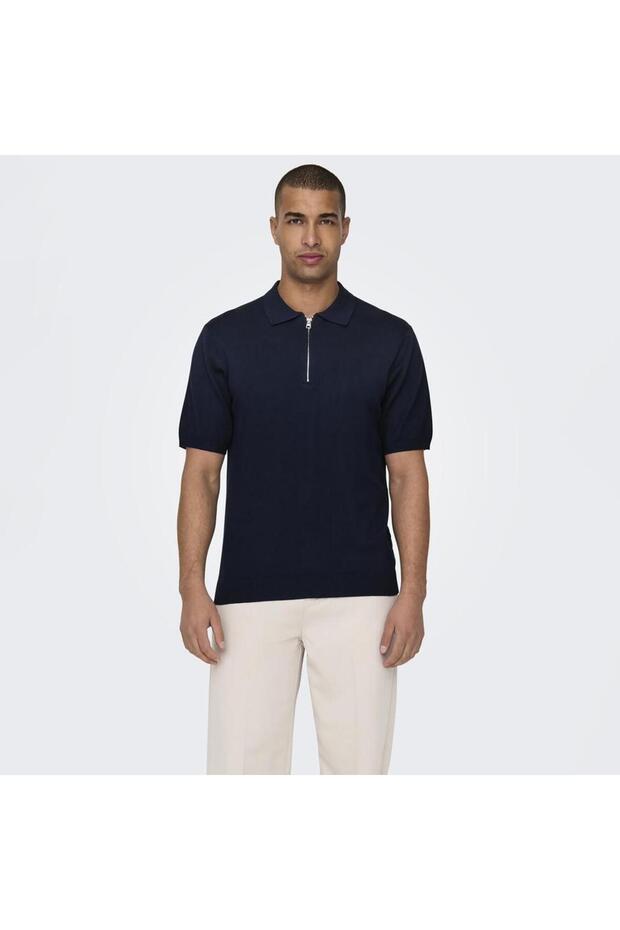 Wyler Life Men's Navy Polo Shirt (22028606-DR)