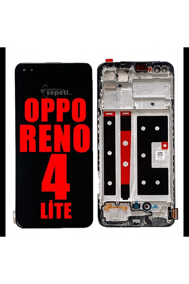 Reno 4 Lite Dokunmatik Ekran Çıtalı TFT (Siyah) - 1