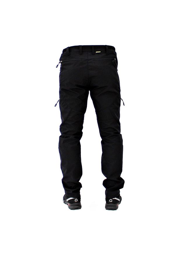 Siyah Windblock Softshell (Polarsız) Outdoor Pantolon - 5