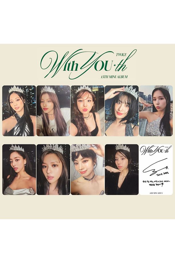 TWICE '' With You th '' NEMO - Glowing Ver. Special PC Set - 1