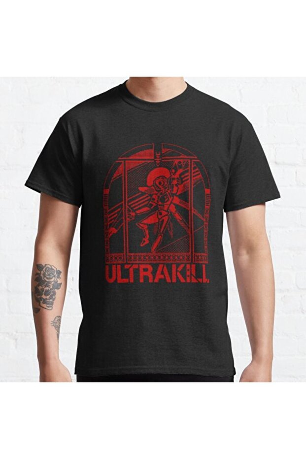 Bol Kalıp Ultrakill - Ultrakill V2 Design Printed T-Shirt