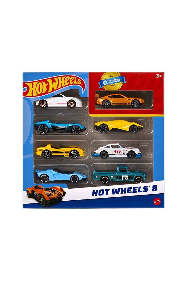 HPV78 Hot Wheels 8'li Araba Seti - 1