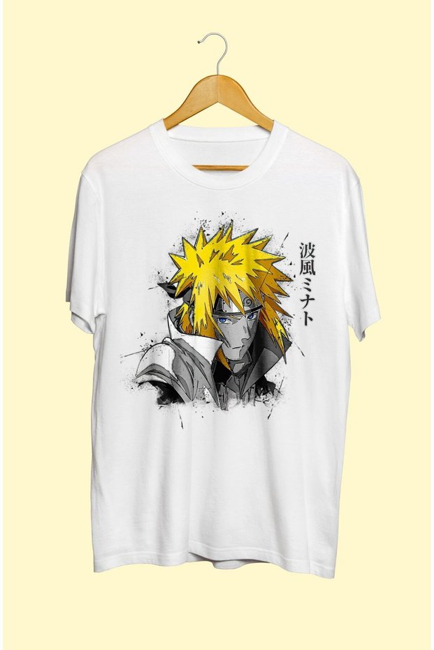 Loose Fit Naruto Uzumaki Anime Manga Character Design Printed T-Shirt
