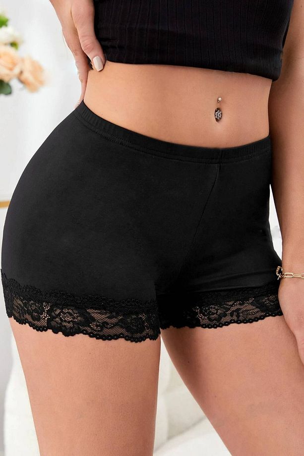 Külot Şort Dantelli Külot Şort Extra Yülsek Bel Külot Dantelli Külot Lazer Kesim - 3