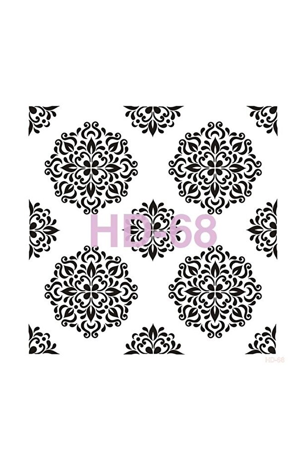 HD68 استنسل منقوش دمشقي - 45*45