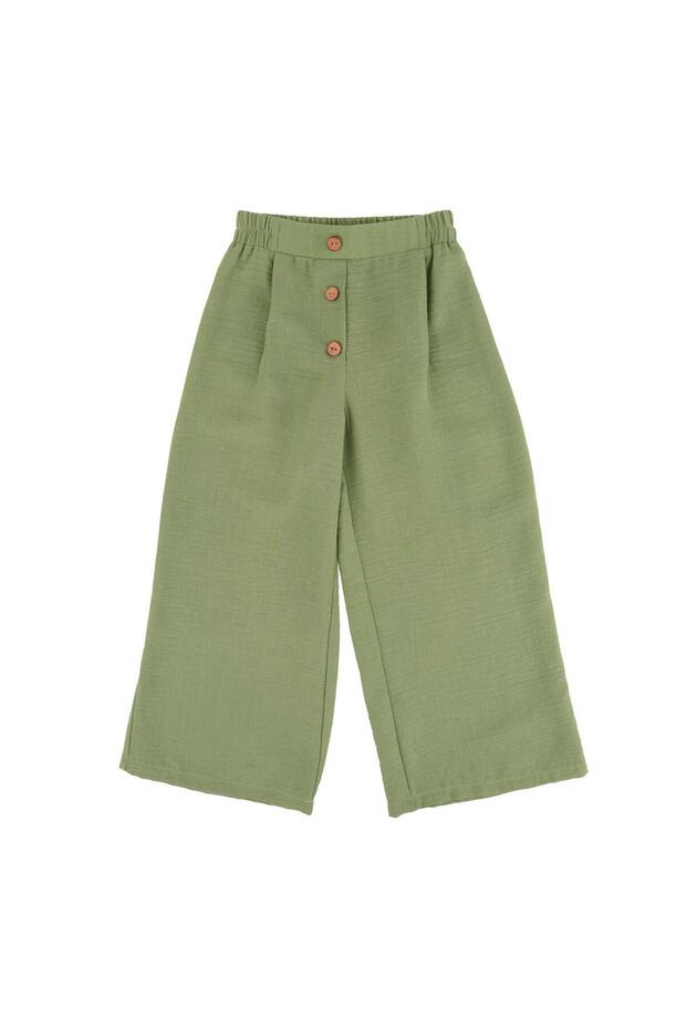 Devojčice, mint pantalone - 2