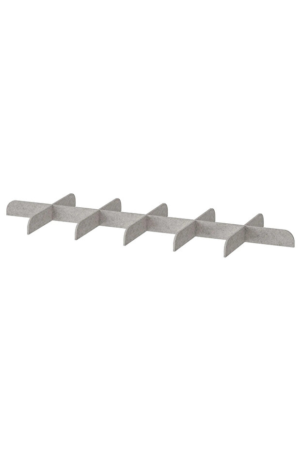 KOMPLEMENT light gray 100x35 cm sliding shelf organizer