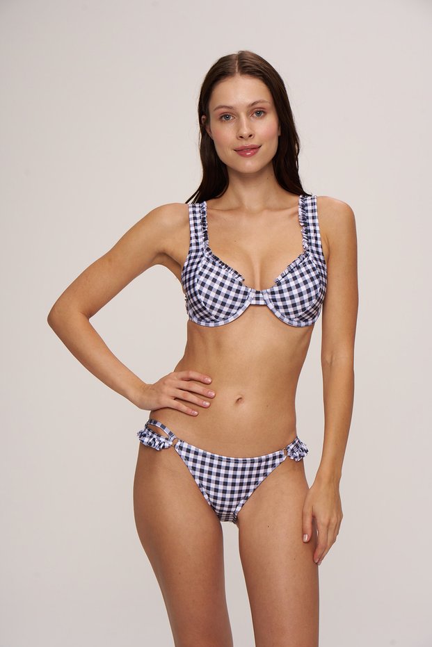 مجموعة بيكيني Cece Frilly Underwire