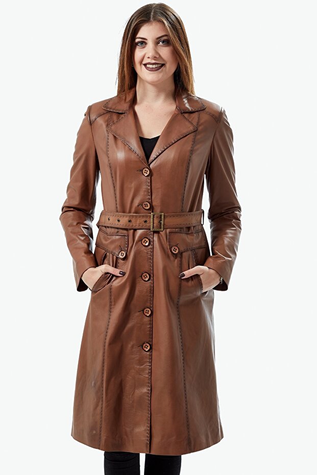 Deri Taba Boyama Pardesü - 1