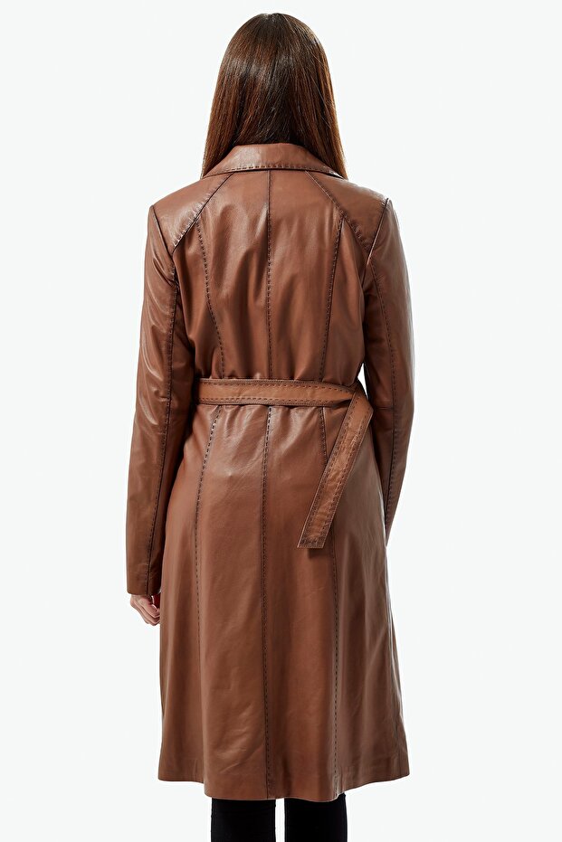 Deri Taba Boyama Pardesü - 2