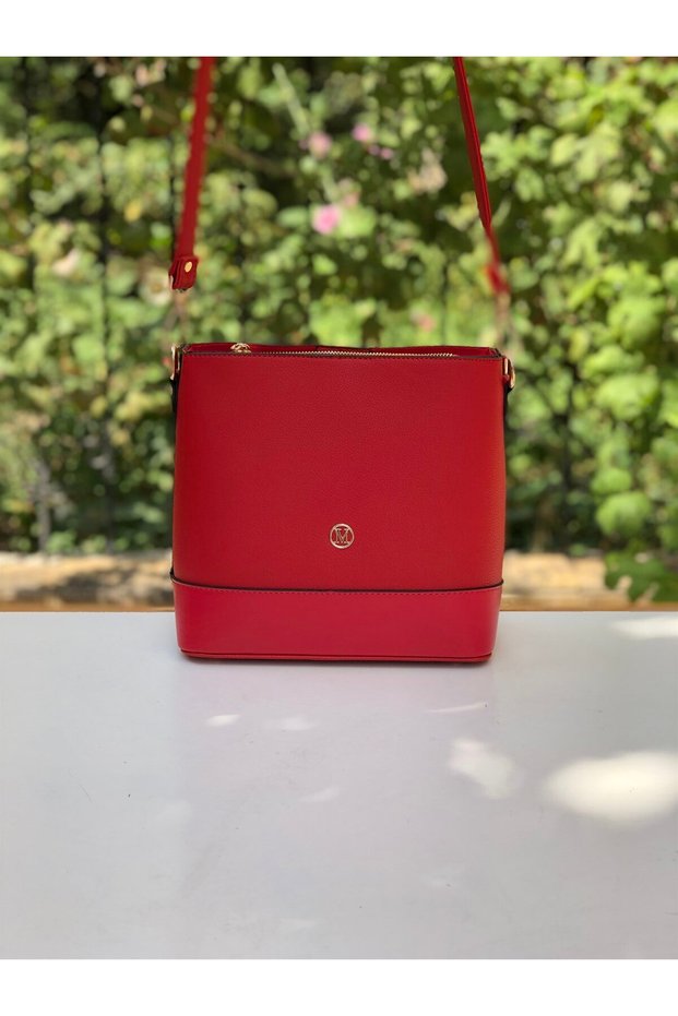 Crossbody Women's Shoulder Bag Mv061 Red