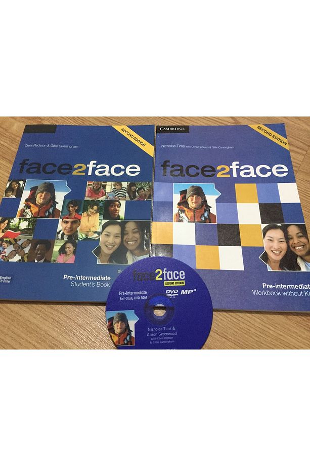 Face2face Pre-intermediate Student Book + Workbook - 1