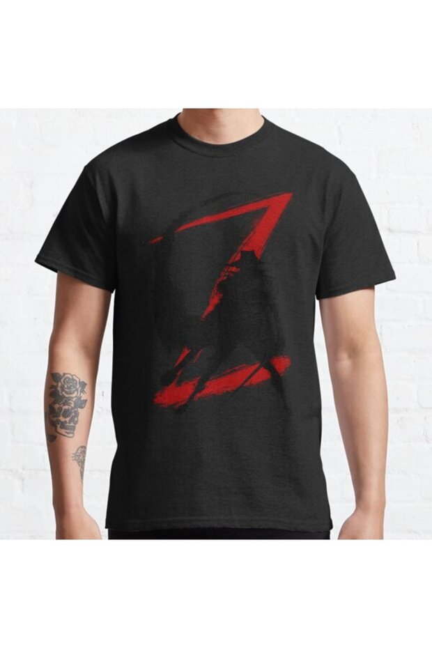Loose Fit Unisex Zorro Instruments Design Printed T-shirt
