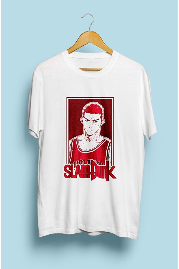 Slam Dunk Hanamichi Sakuragi Anime Character Printed T-Shirt