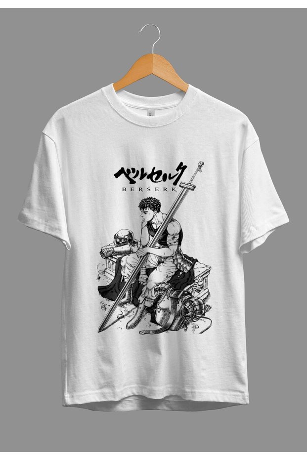 Loose Fit Berserk Guts (EFIRST SEASON) Anime Character Printed Custom Design T-Shirt