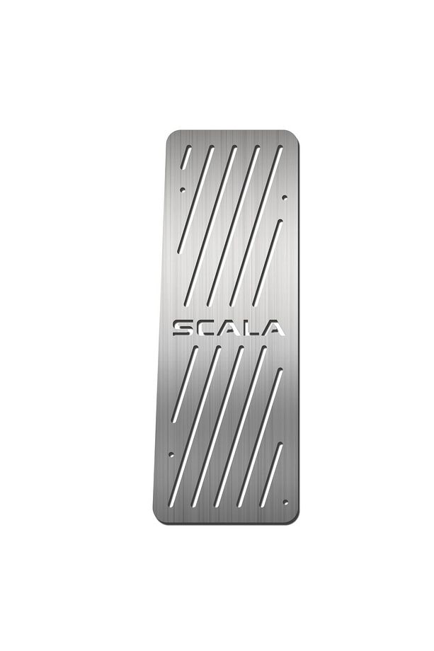 Skoda Scala Krom Ayak Dinlendirme Pedalı - 2019 ve Üzeri - 3