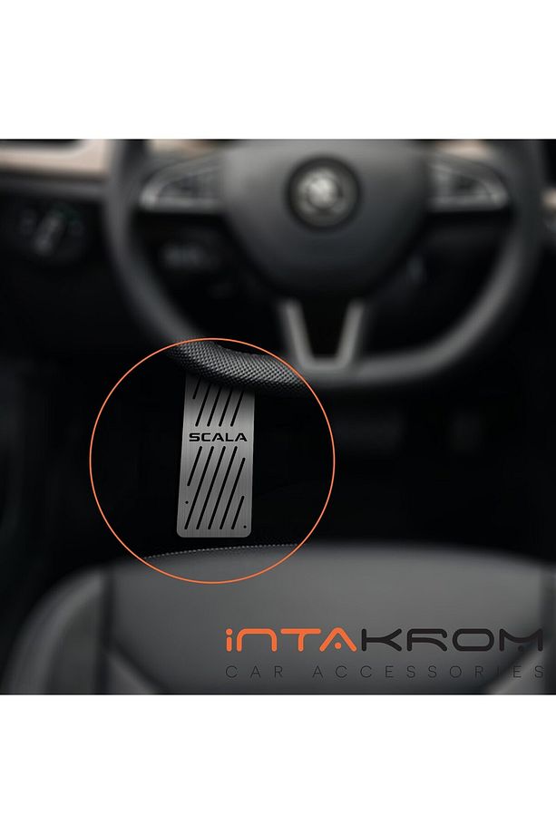 Skoda Scala Krom Ayak Dinlendirme Pedalı - 2019 ve Üzeri - 2